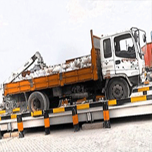 A Truck on the Weighbridge